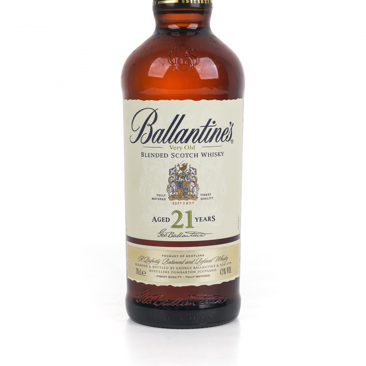 Ballantine 百龄坛 21年 GB&S公司 Very Old