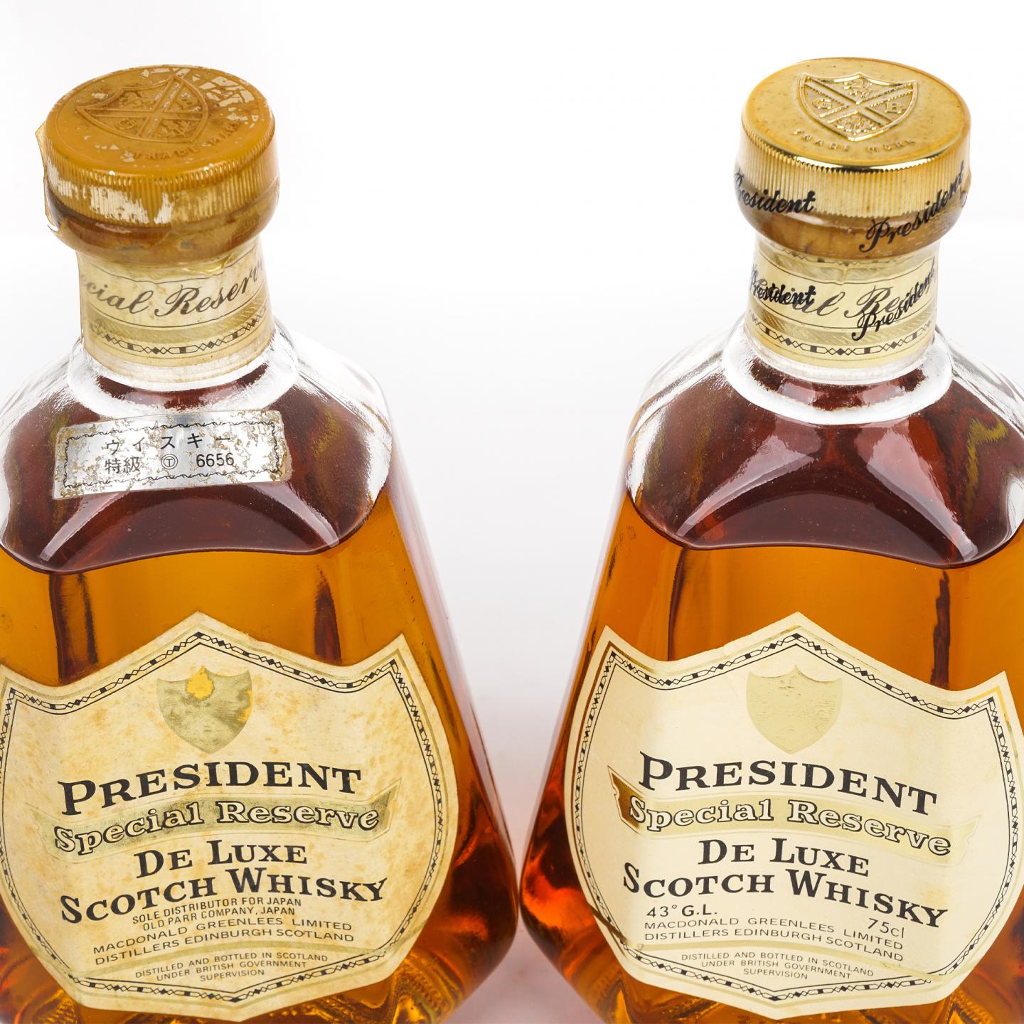 President Special Reserve De Luxe 调和 附赠特级名枞水金龟茶叶50g