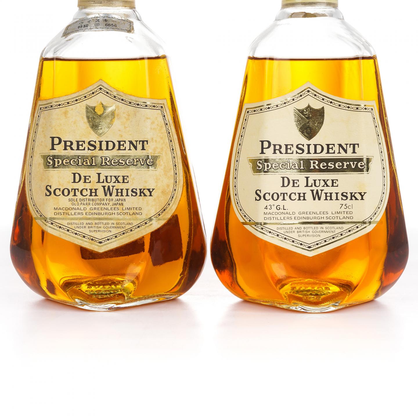 President Special Reserve De Luxe 调和 附赠特级名枞水金龟茶叶50g