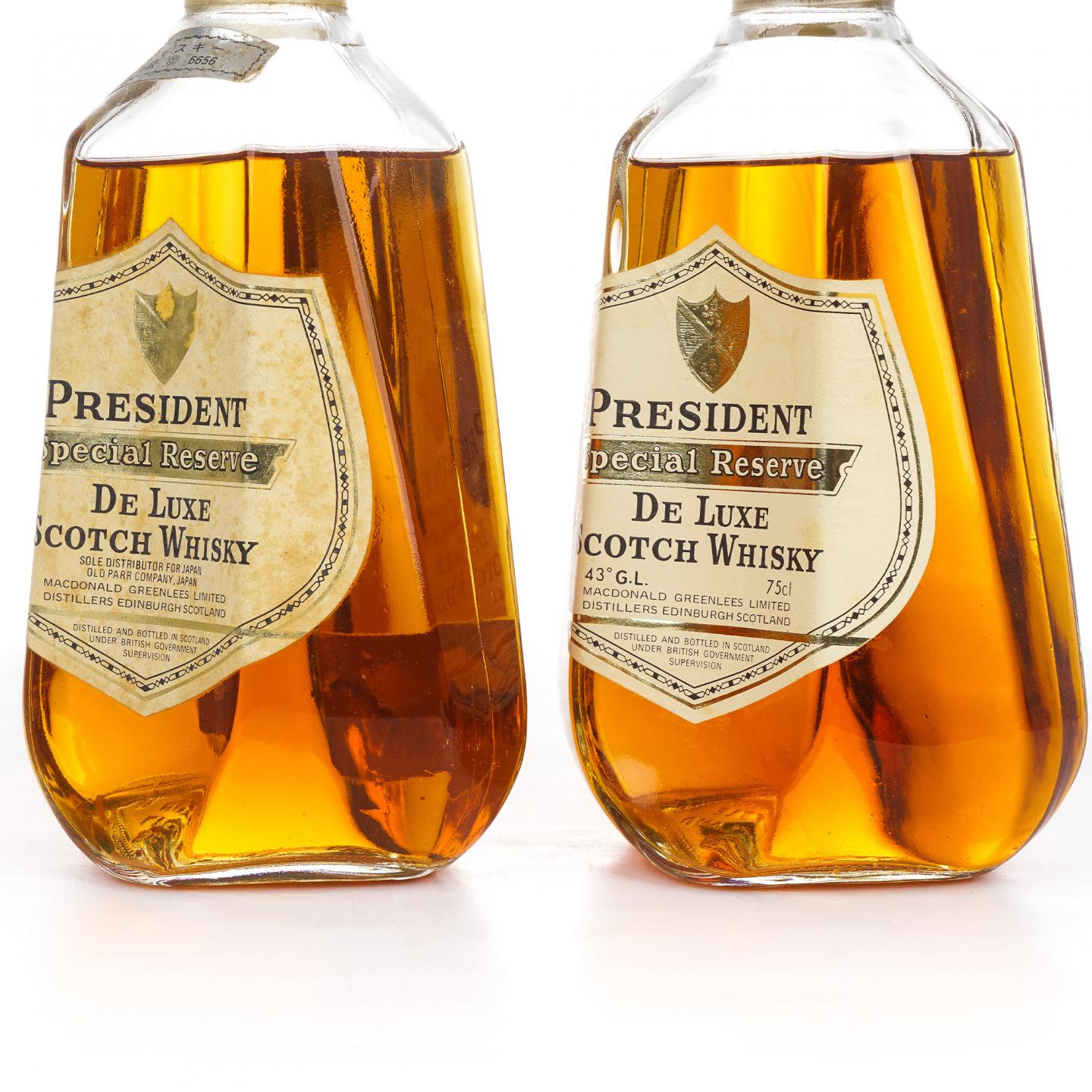 President Special Reserve De Luxe 调和 附赠特级名枞水金龟茶叶50g