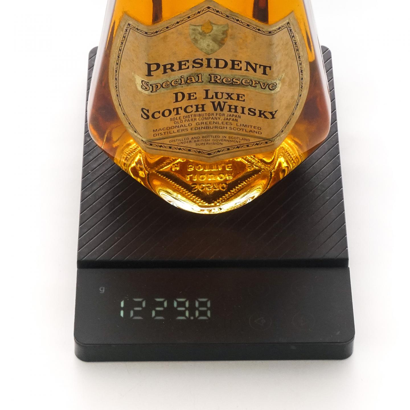 President Special Reserve De Luxe 调和 附赠特级名枞水金龟茶叶50g