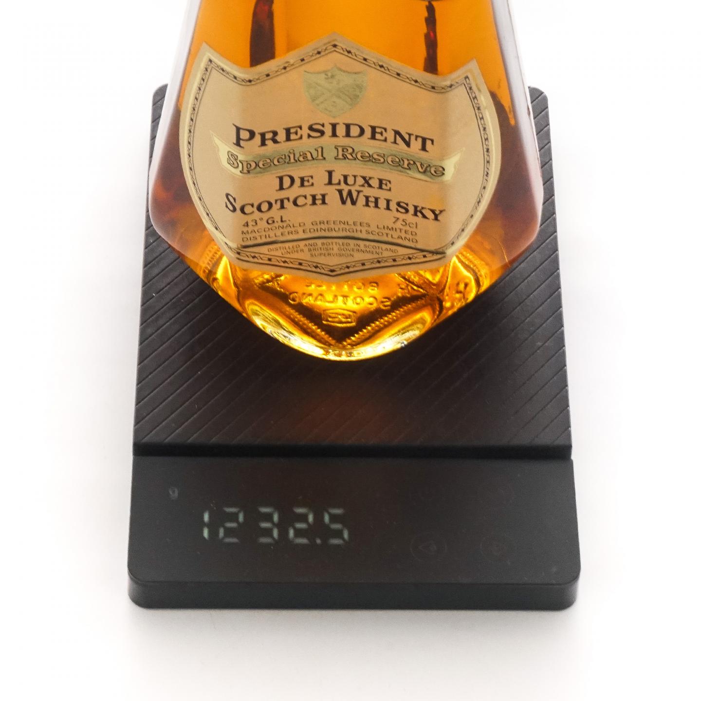 President Special Reserve De Luxe 调和 附赠特级名枞水金龟茶叶50g