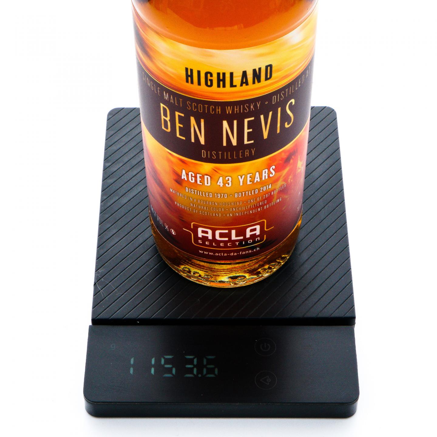 Ben Nevis 本尼维斯 43年 1970-2014 AdF 700ml