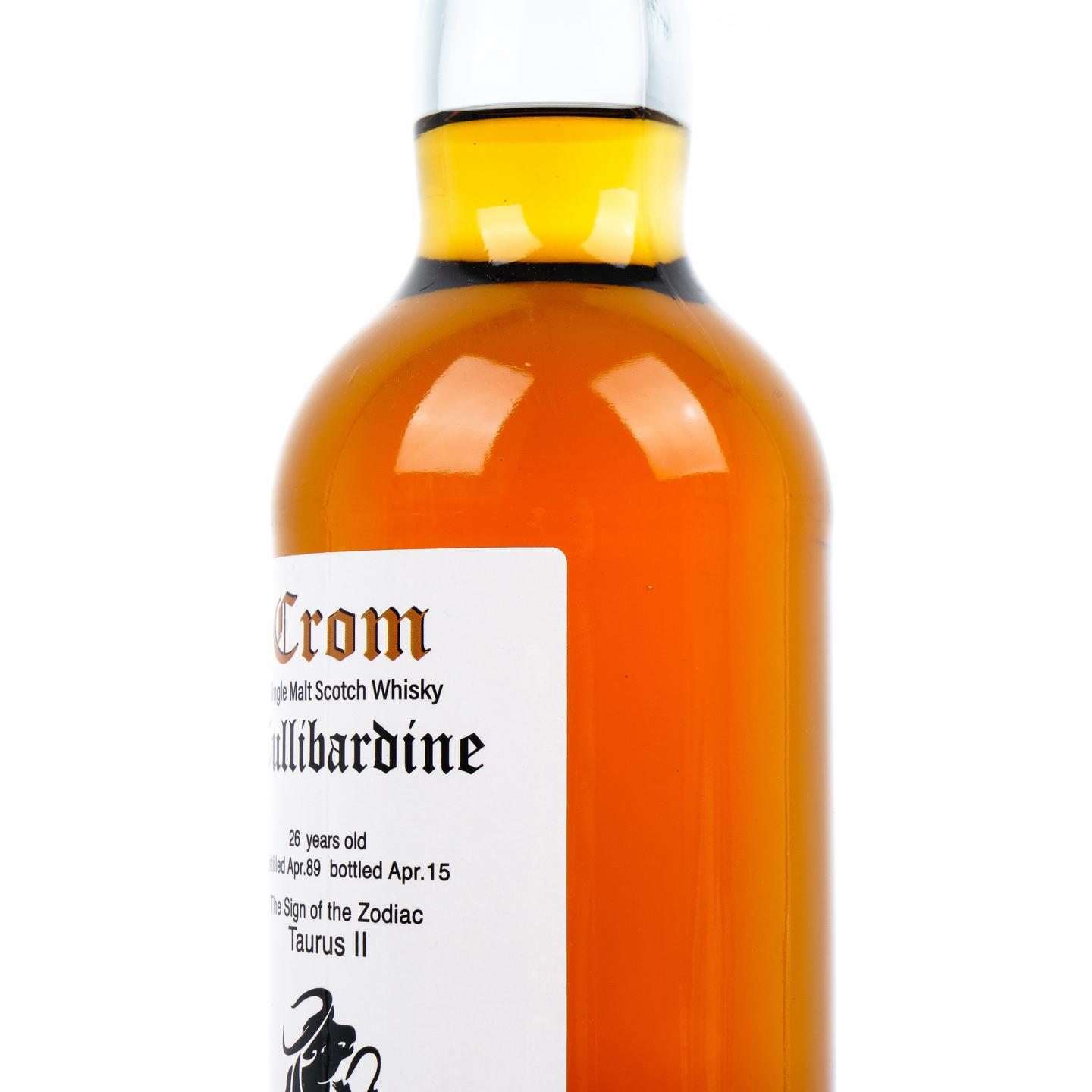 Tullibardine 图里巴丁 26年 1989-2015 单桶 Crom