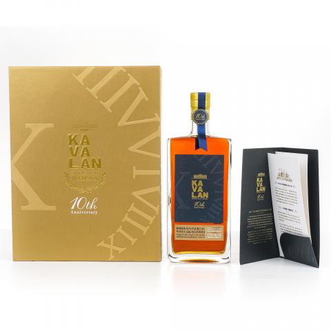 Kavalan 噶玛兰 10周年纪念 2019 波尔多波亚克单桶 1L 礼盒