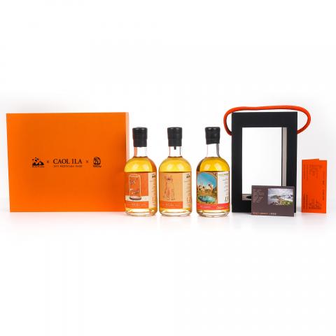 Caol Ila 卡尔里拉 12年 2011 水楢桶+Kilnaughton（阿贝） 13年 2009 3瓶组*500ml