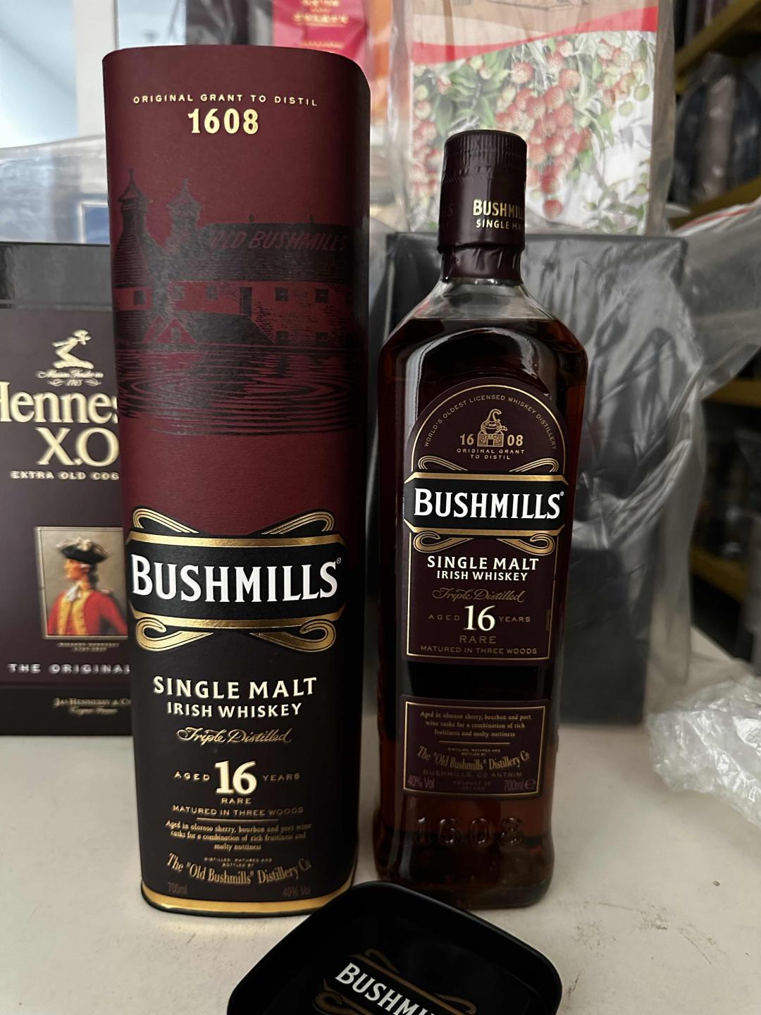 【绝版停产靓酒】布什米尔16年 行货