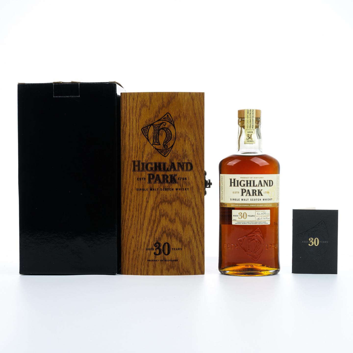 Highland Park 高原骑士 30年 木盒 45.7%Vol.