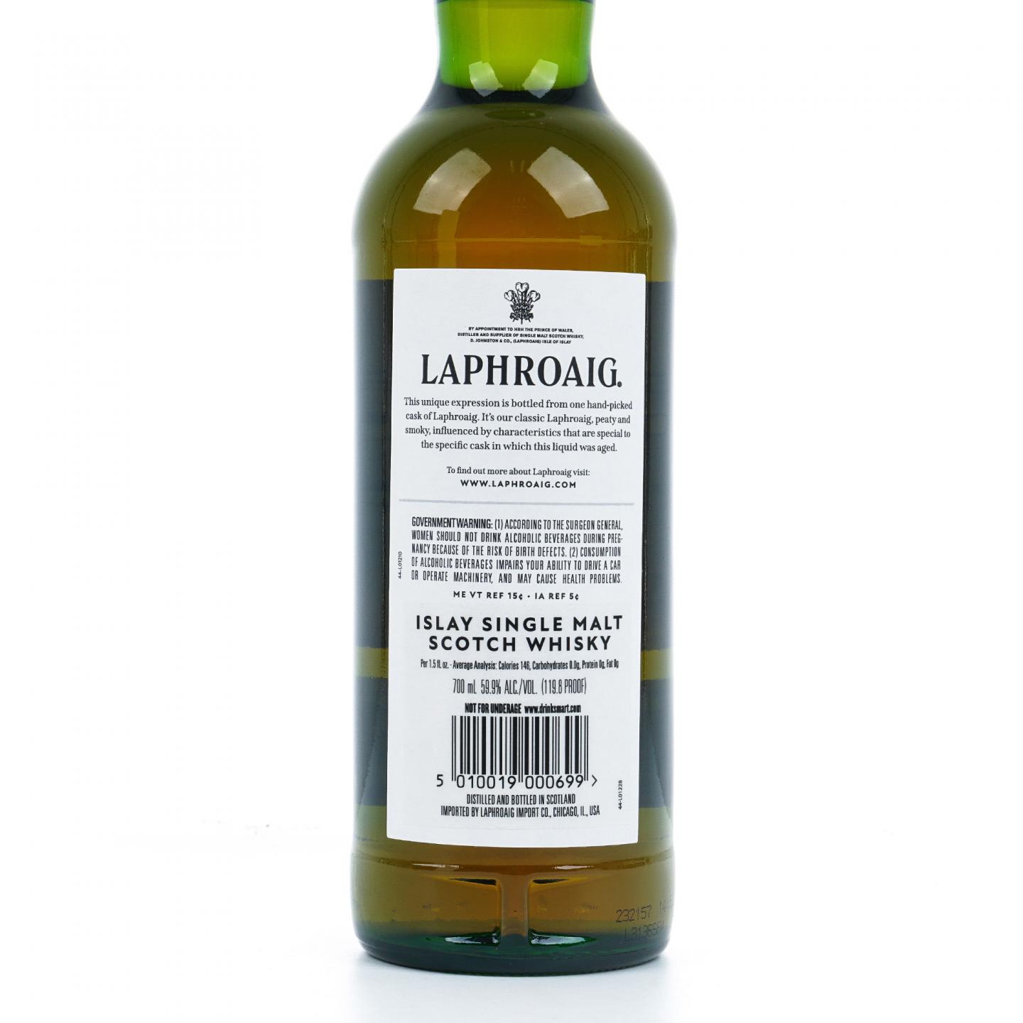 Laphroaig 拉弗格 2014 PX雪莉桶 单桶#807523