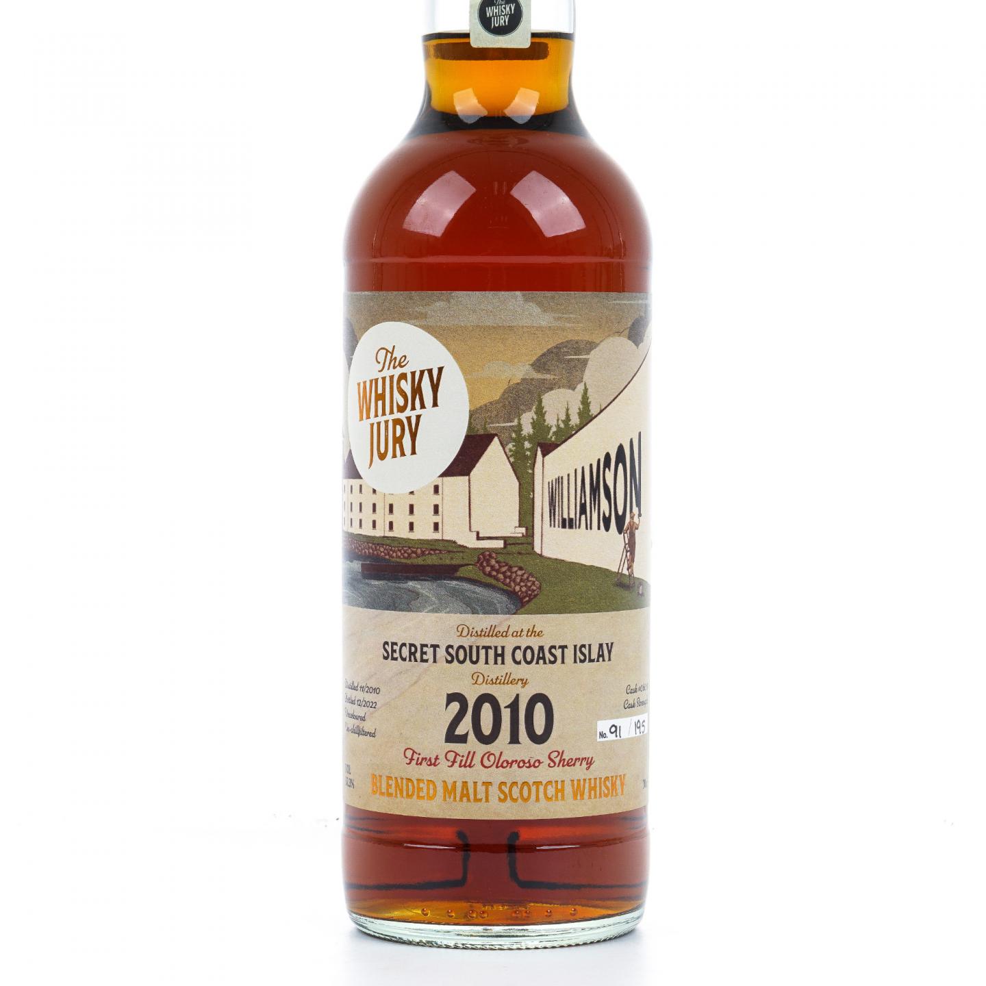 Williamson 2010-2022 调和 TWJ 雪莉桶#06017 桶强