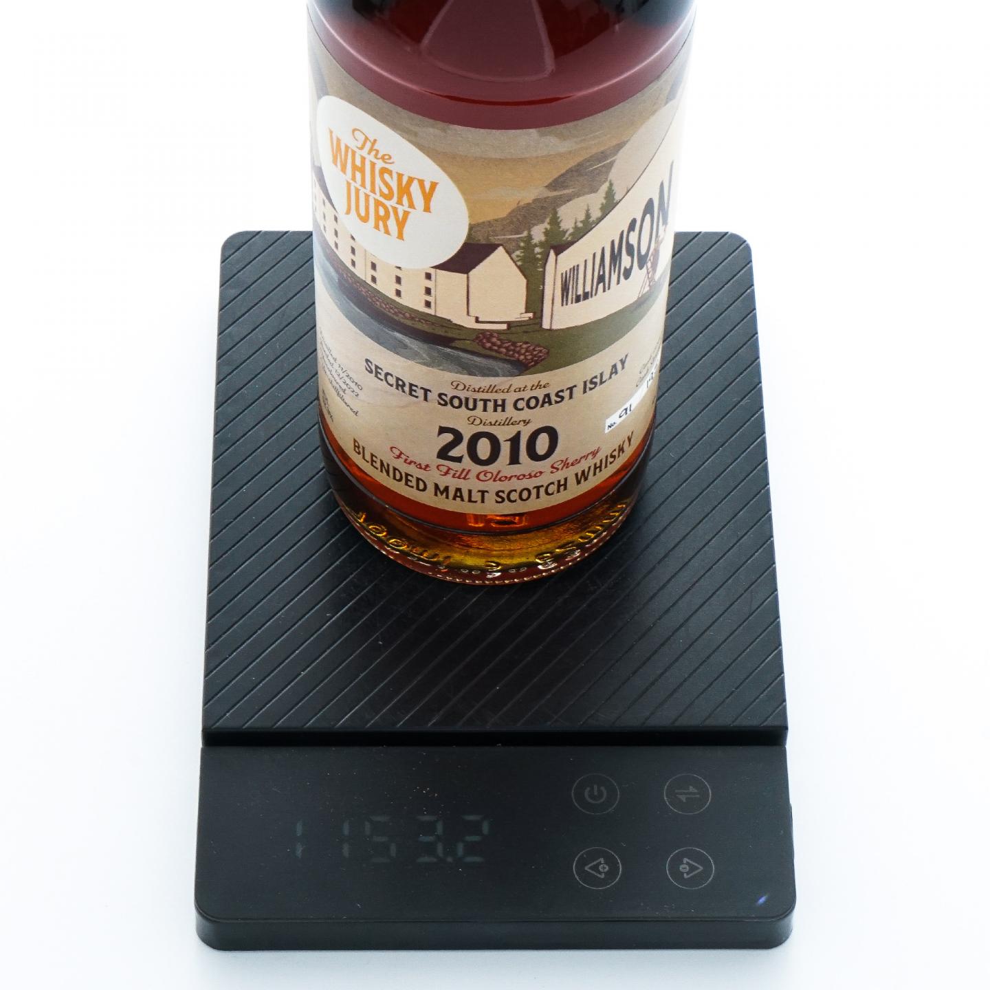 Williamson 2010-2022 调和 TWJ 雪莉桶#06017 桶强