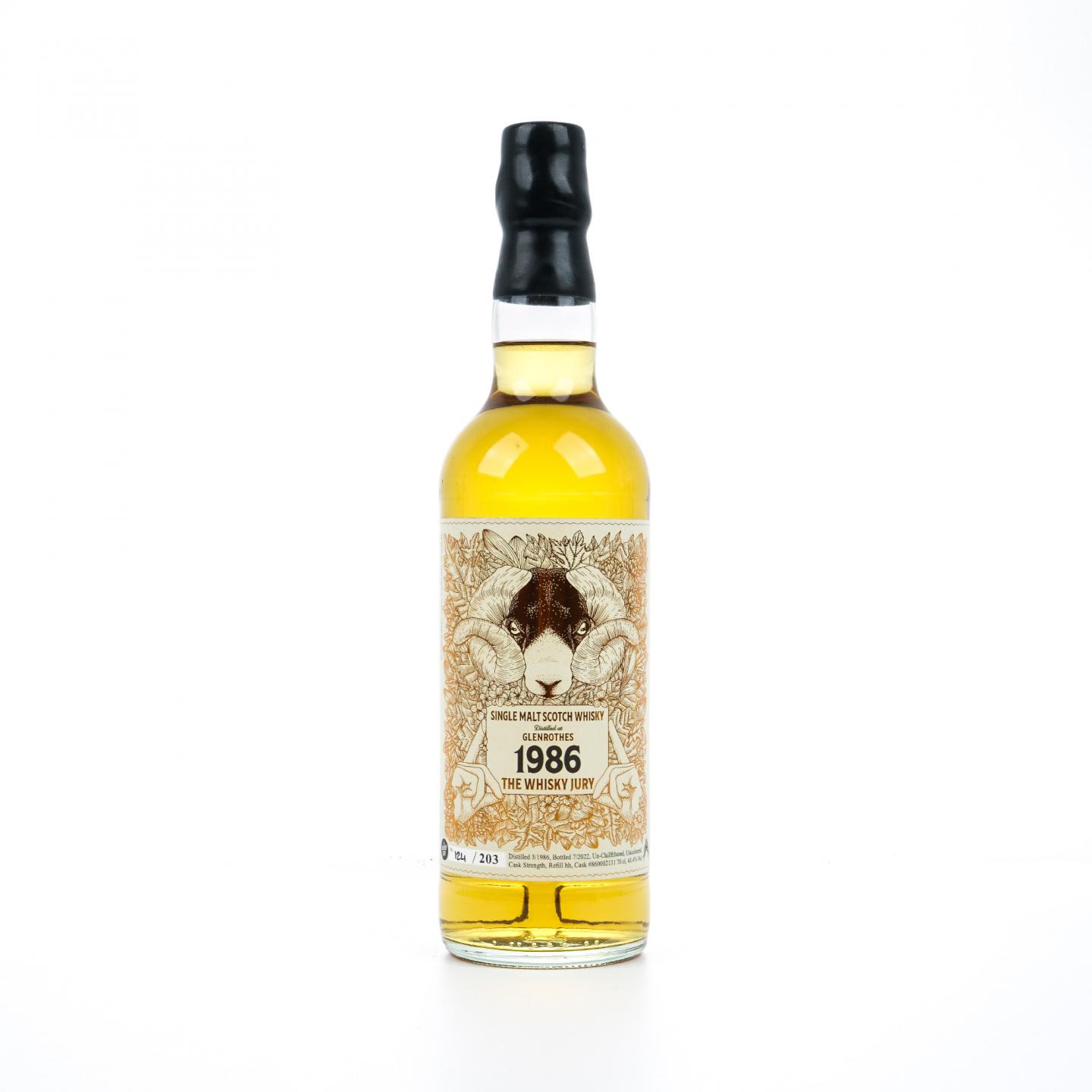 Glenrothes 格兰路思 1986-2022 桶强 The Whisky Jury