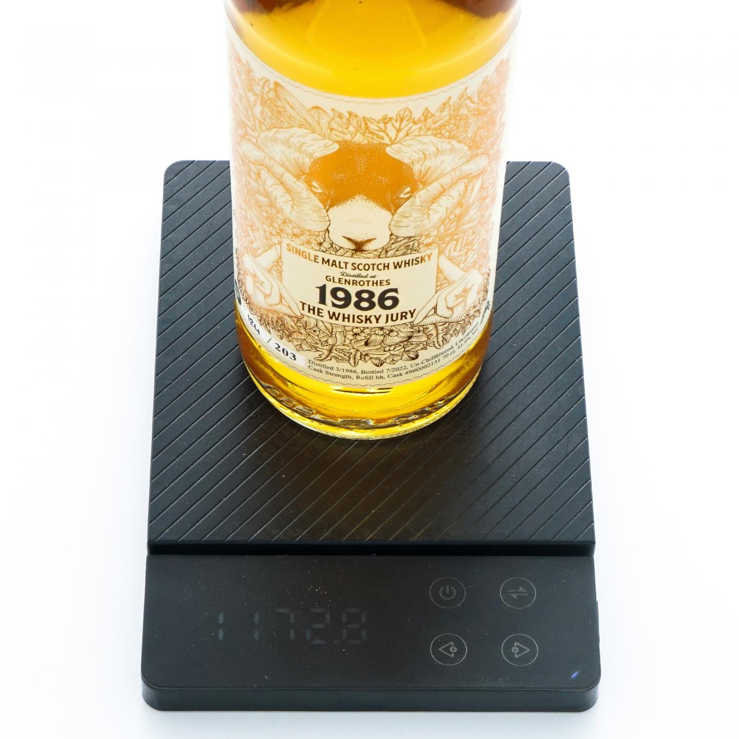 Glenrothes 格兰路思 1986-2022 桶强 The Whisky Jury