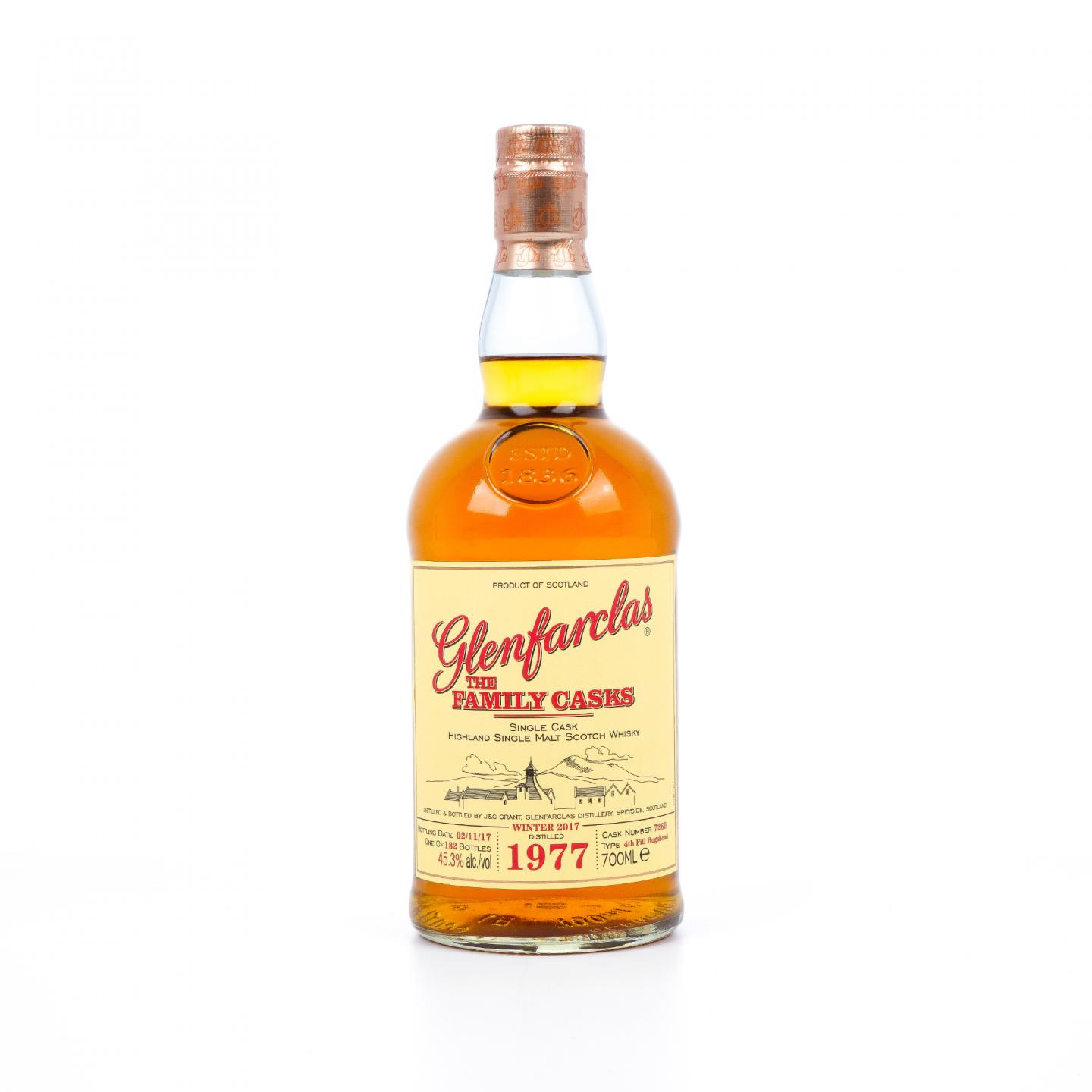 Glenfarclas 格兰花格 1977-2017 家族桶#7260