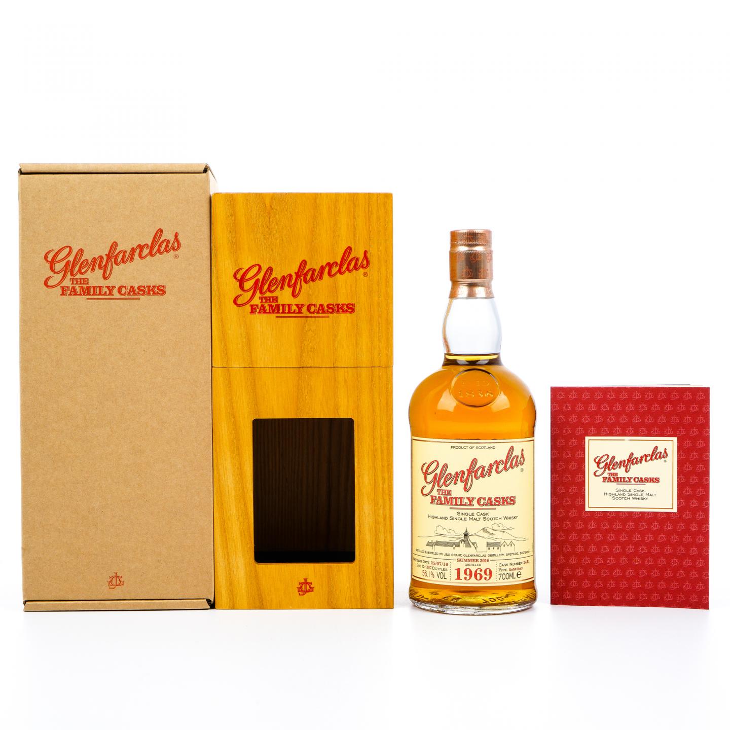Glenfarclas 格兰花格 1969-2016 家族桶#2451