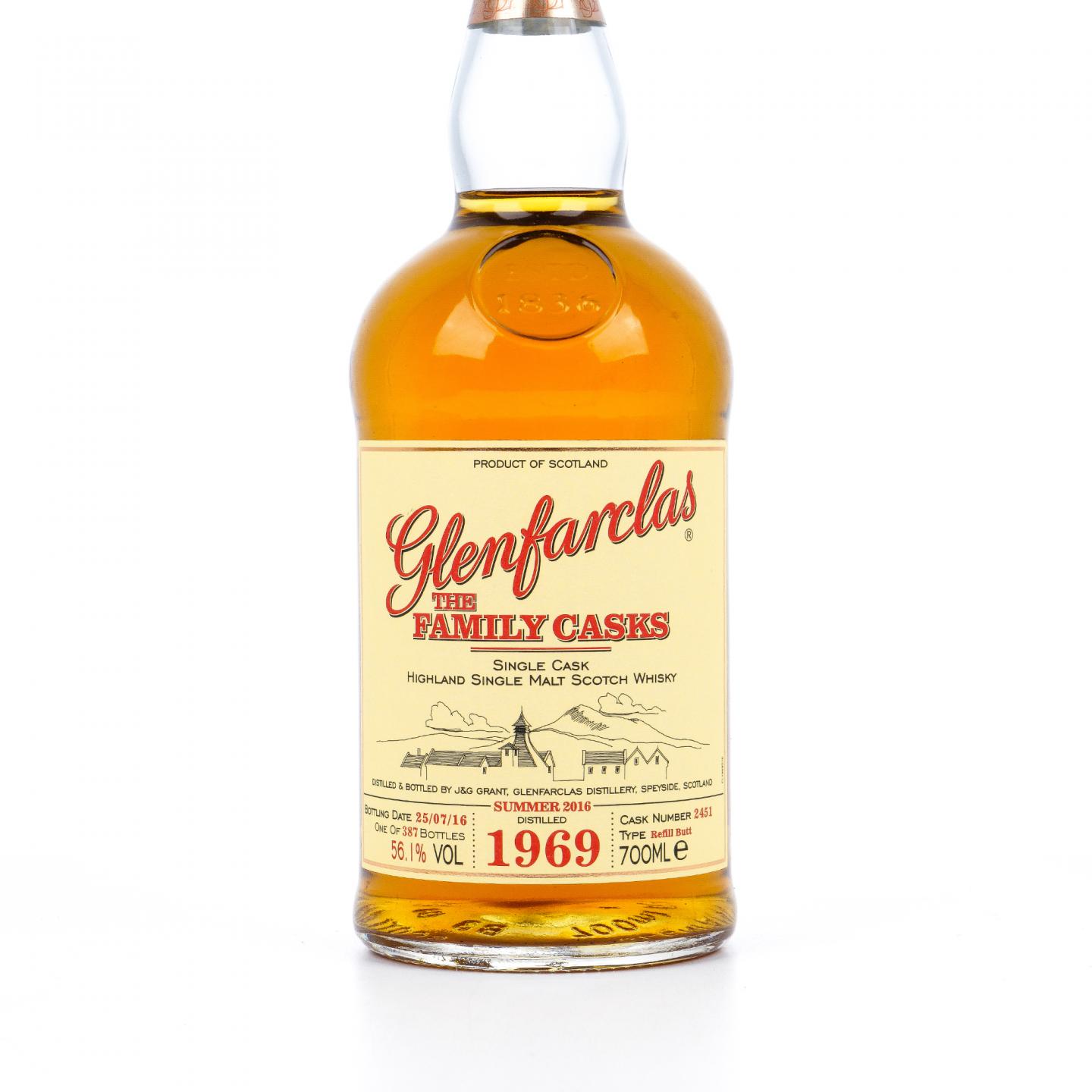 Glenfarclas 格兰花格 1969-2016 家族桶#2451