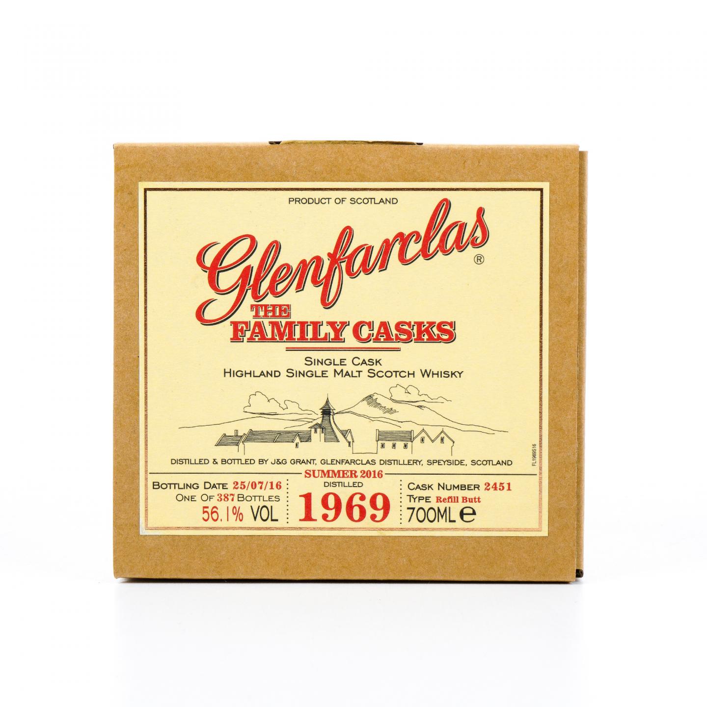 Glenfarclas 格兰花格 1969-2016 家族桶#2451