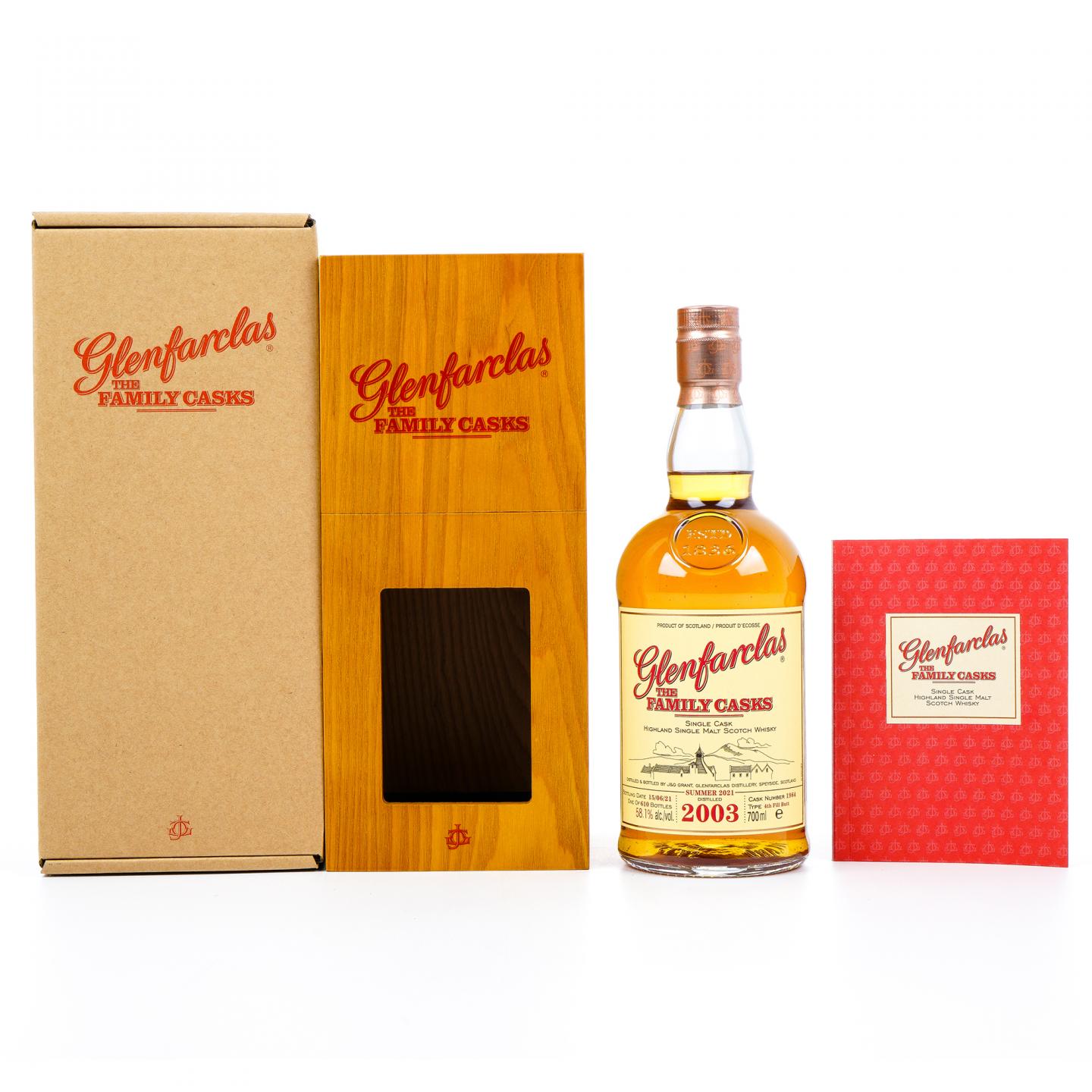 Glenfarclas 格兰花格 2003-2021 家族桶#1964