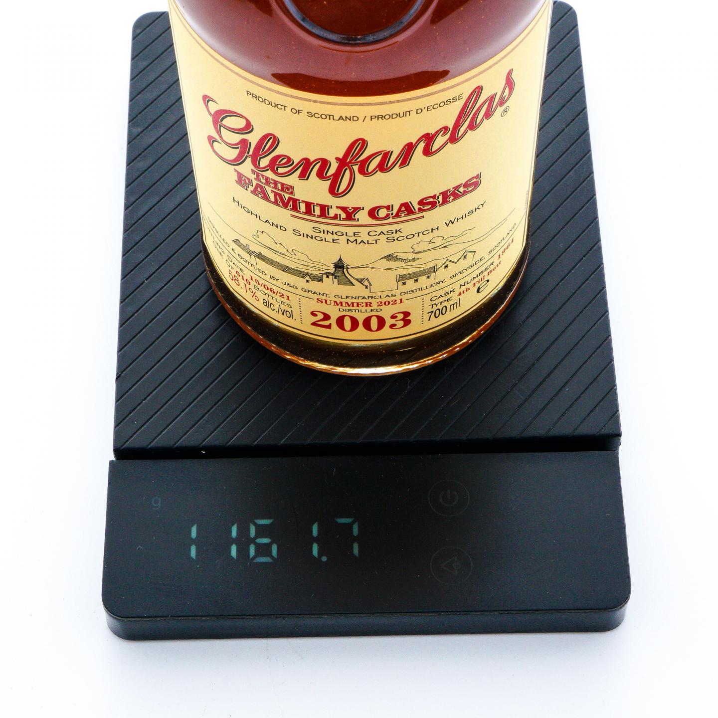 Glenfarclas 格兰花格 2003-2021 家族桶#1964