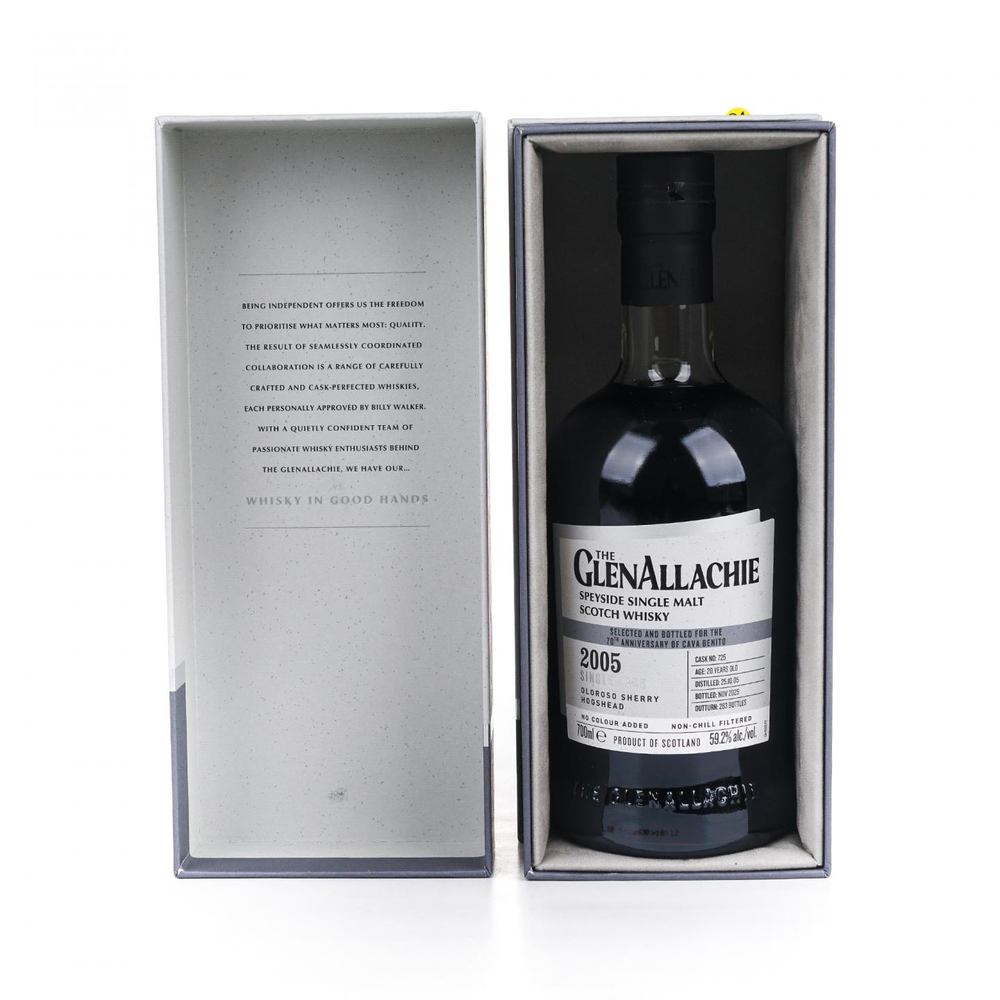 Glenallachie 格兰纳里奇 2005-2025 雪莉单桶#725