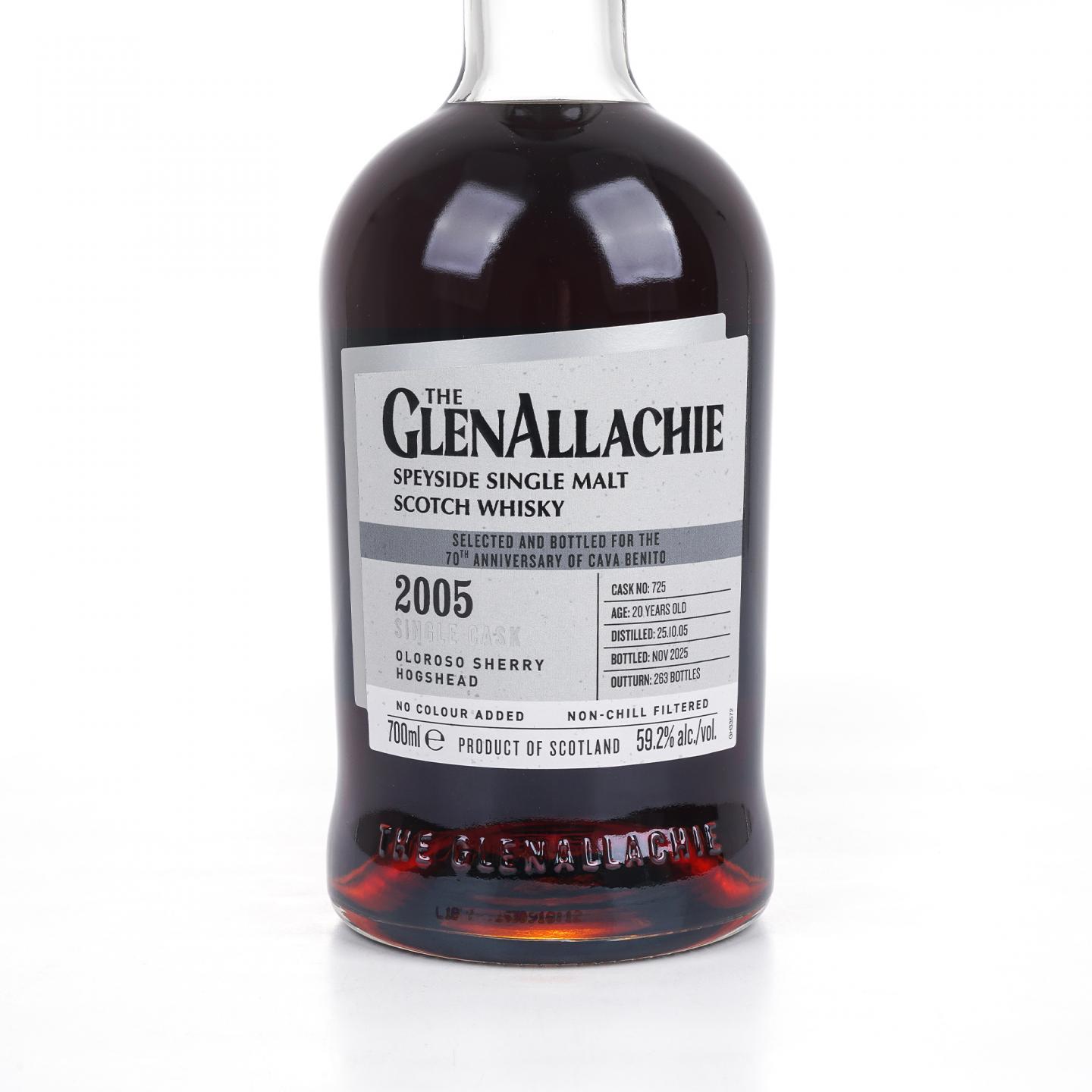 Glenallachie 格兰纳里奇 2005-2025 雪莉单桶#725