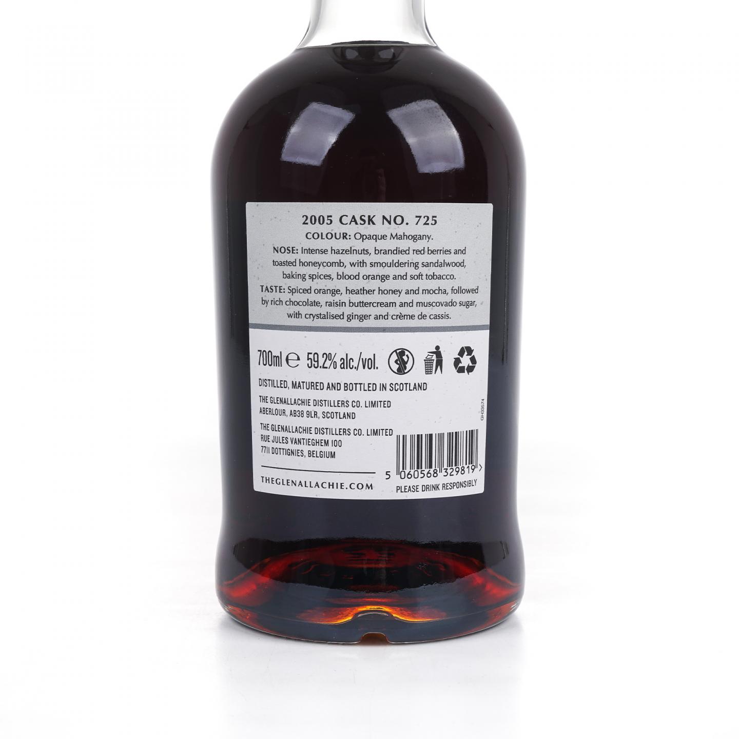 Glenallachie 格兰纳里奇 2005-2025 雪莉单桶#725