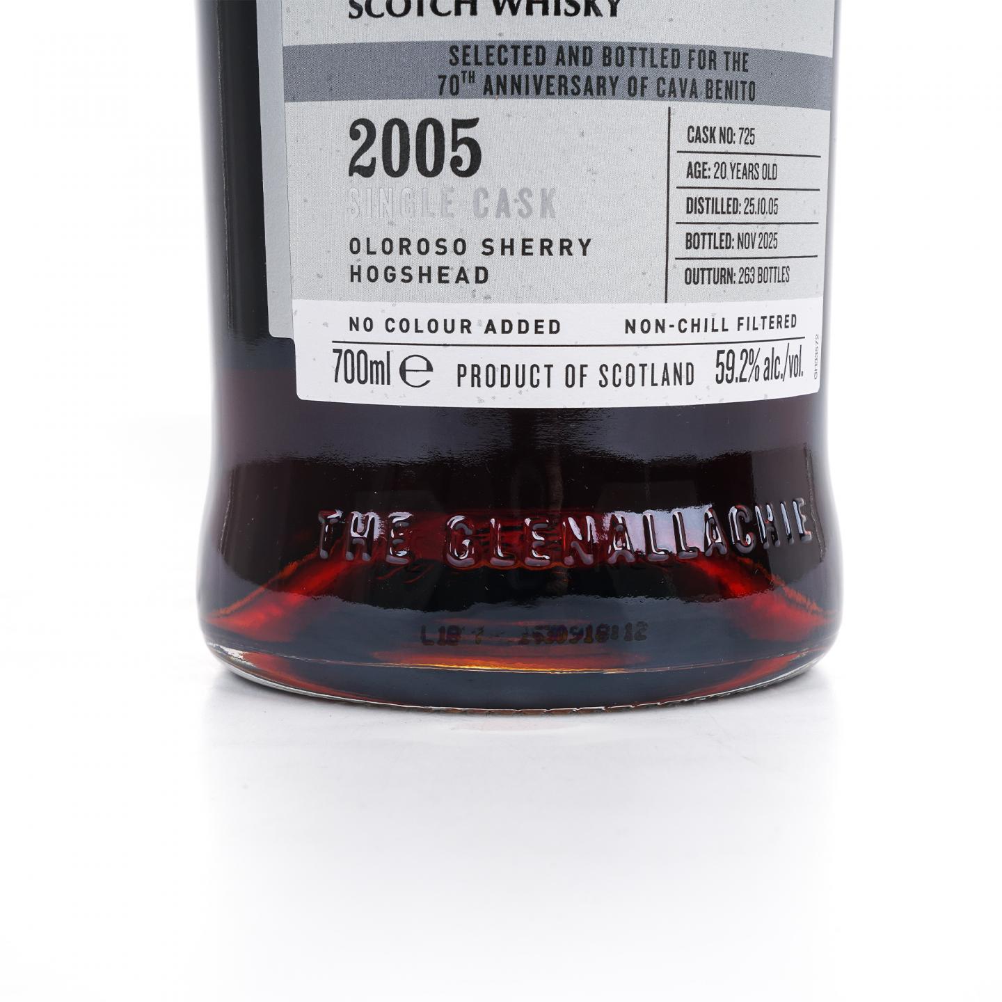 Glenallachie 格兰纳里奇 2005-2025 雪莉单桶#725
