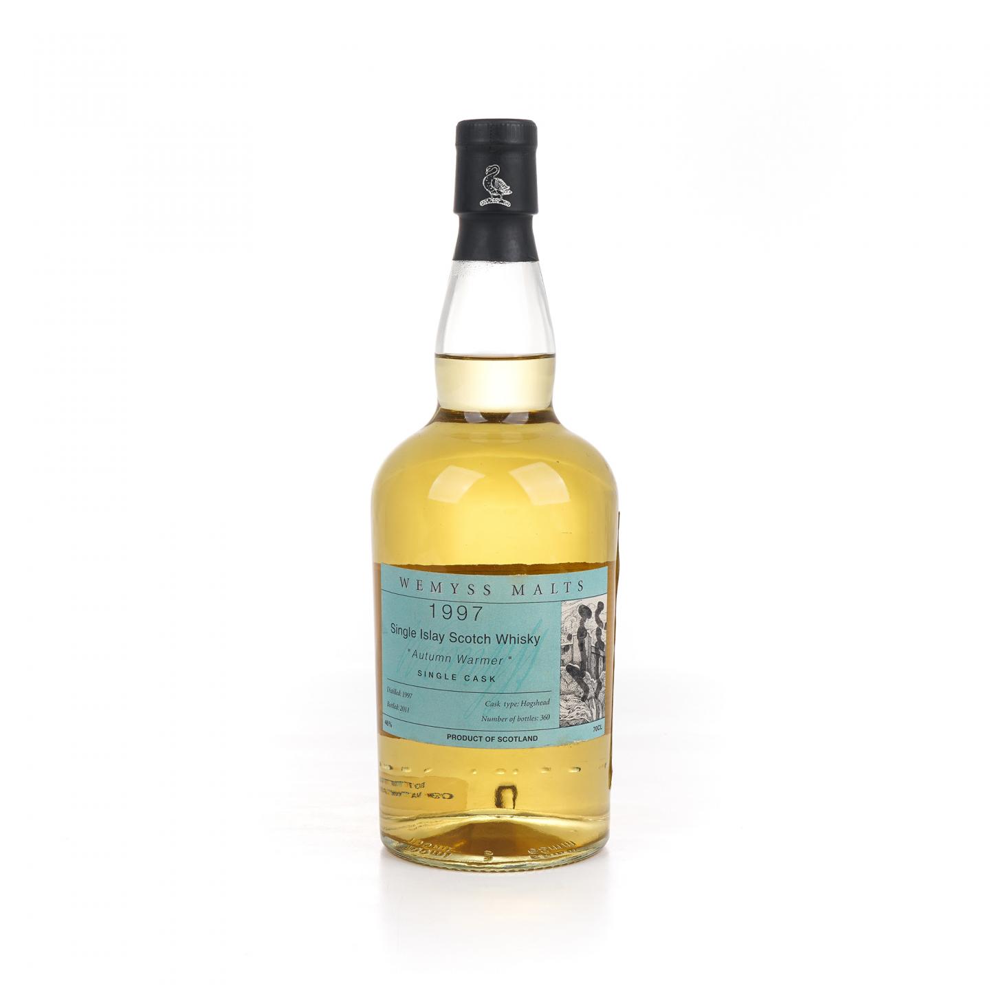 秘密艾雷岛 1997-2011 Wemyss Malts 单桶