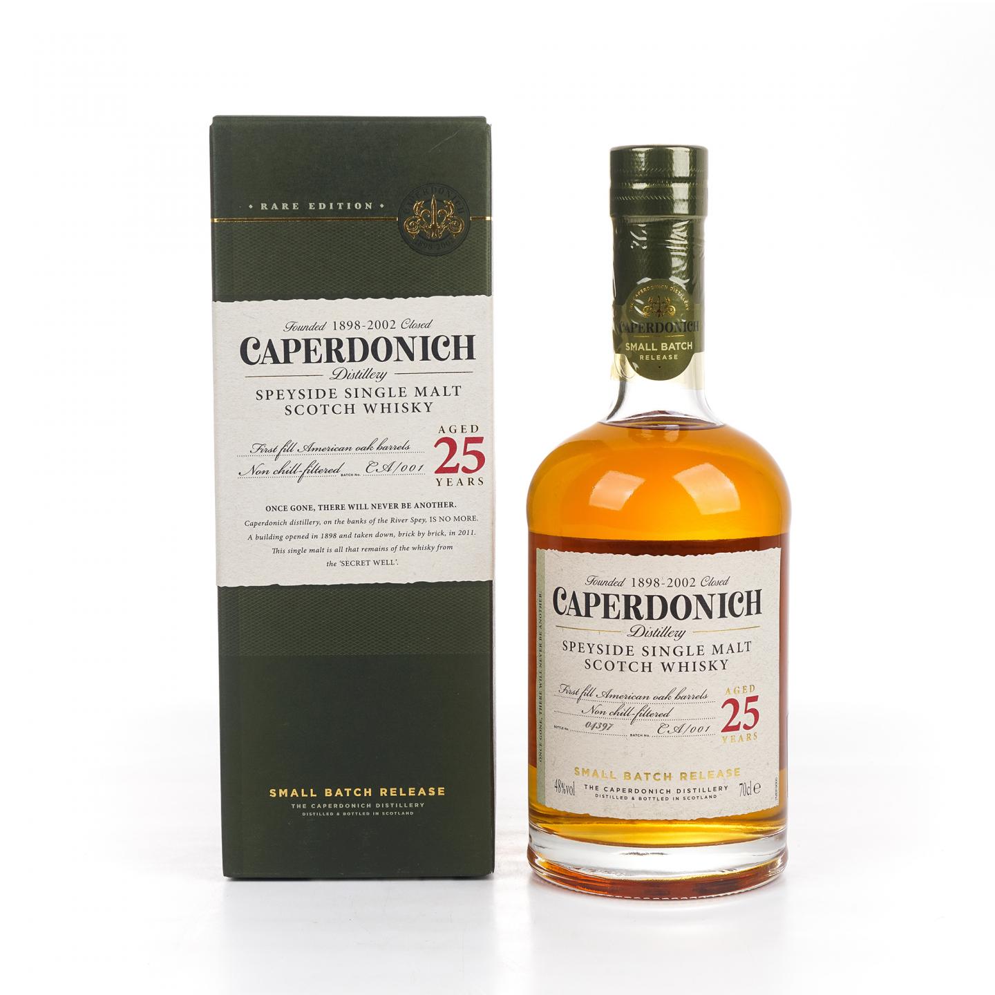 Caperdonich 凯普多尼克 25年 2019 小批次CA/001