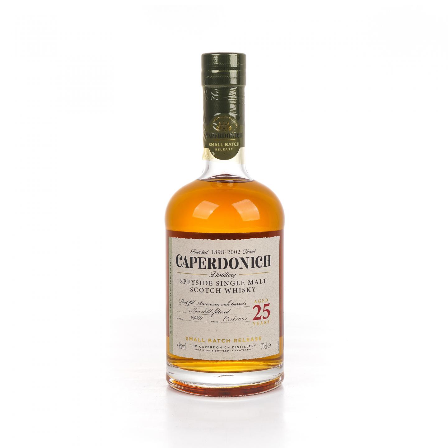 Caperdonich 凯普多尼克 25年 2019 小批次CA/001