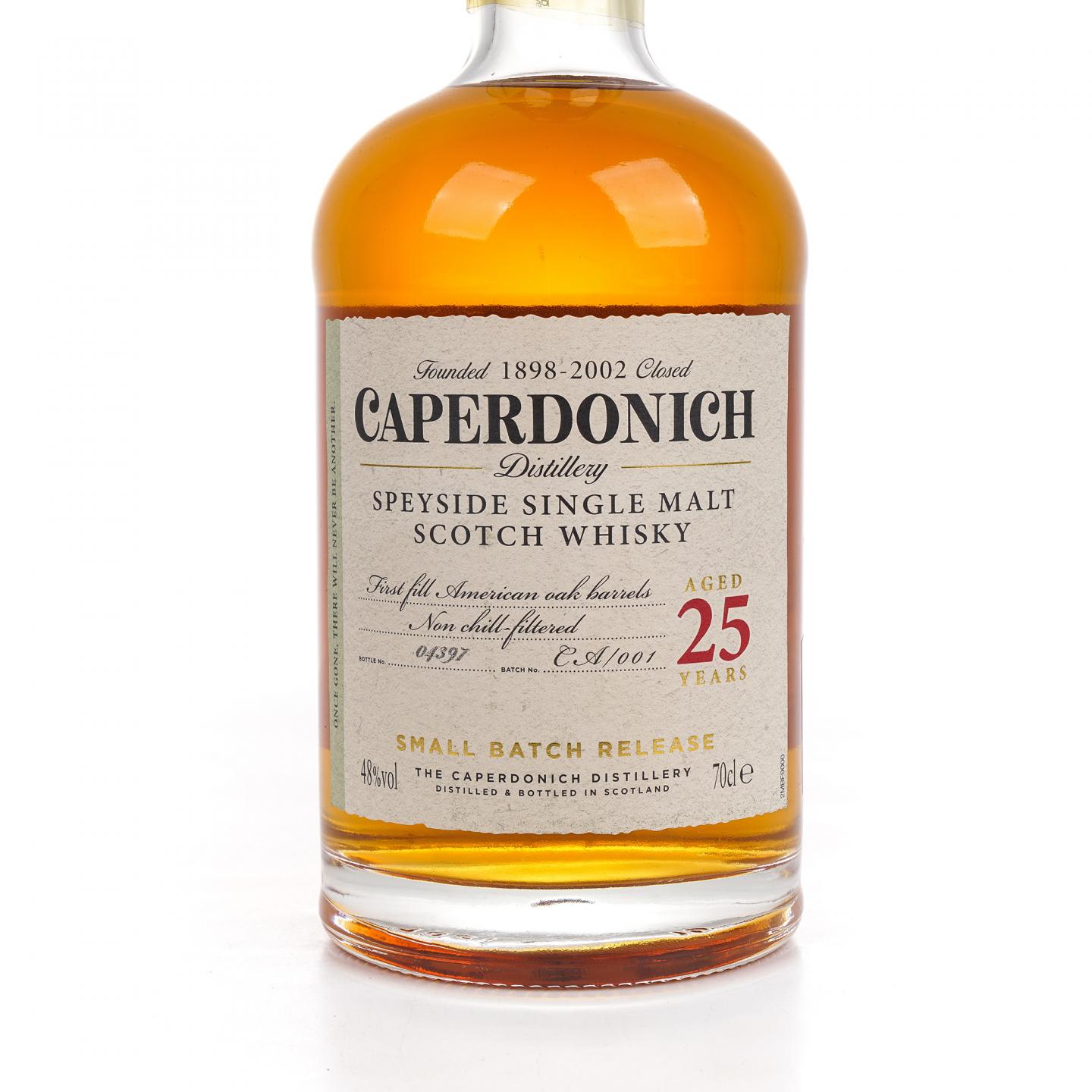 Caperdonich 凯普多尼克 25年 2019 小批次CA/001