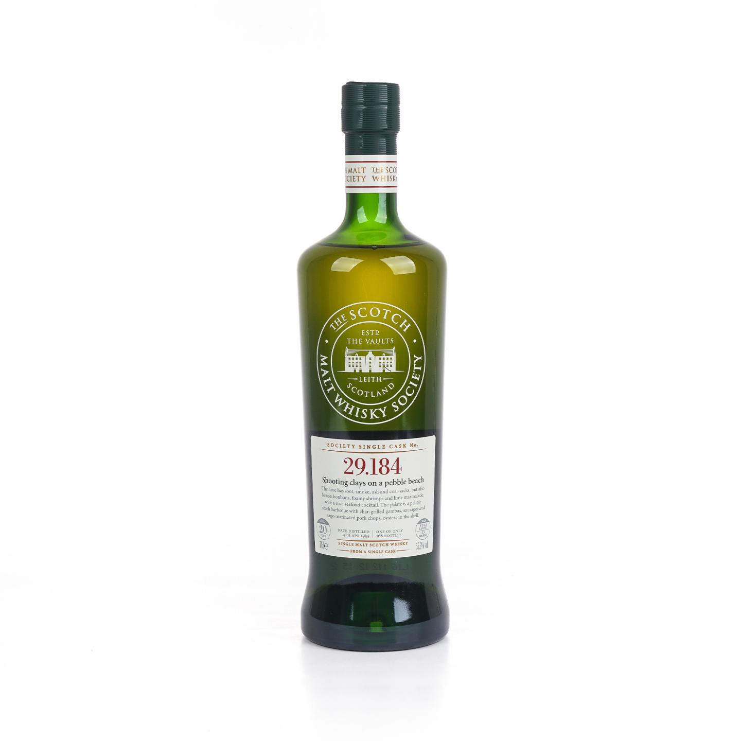SMWS 29.184 Laphroaig 拉弗格 20年 1995