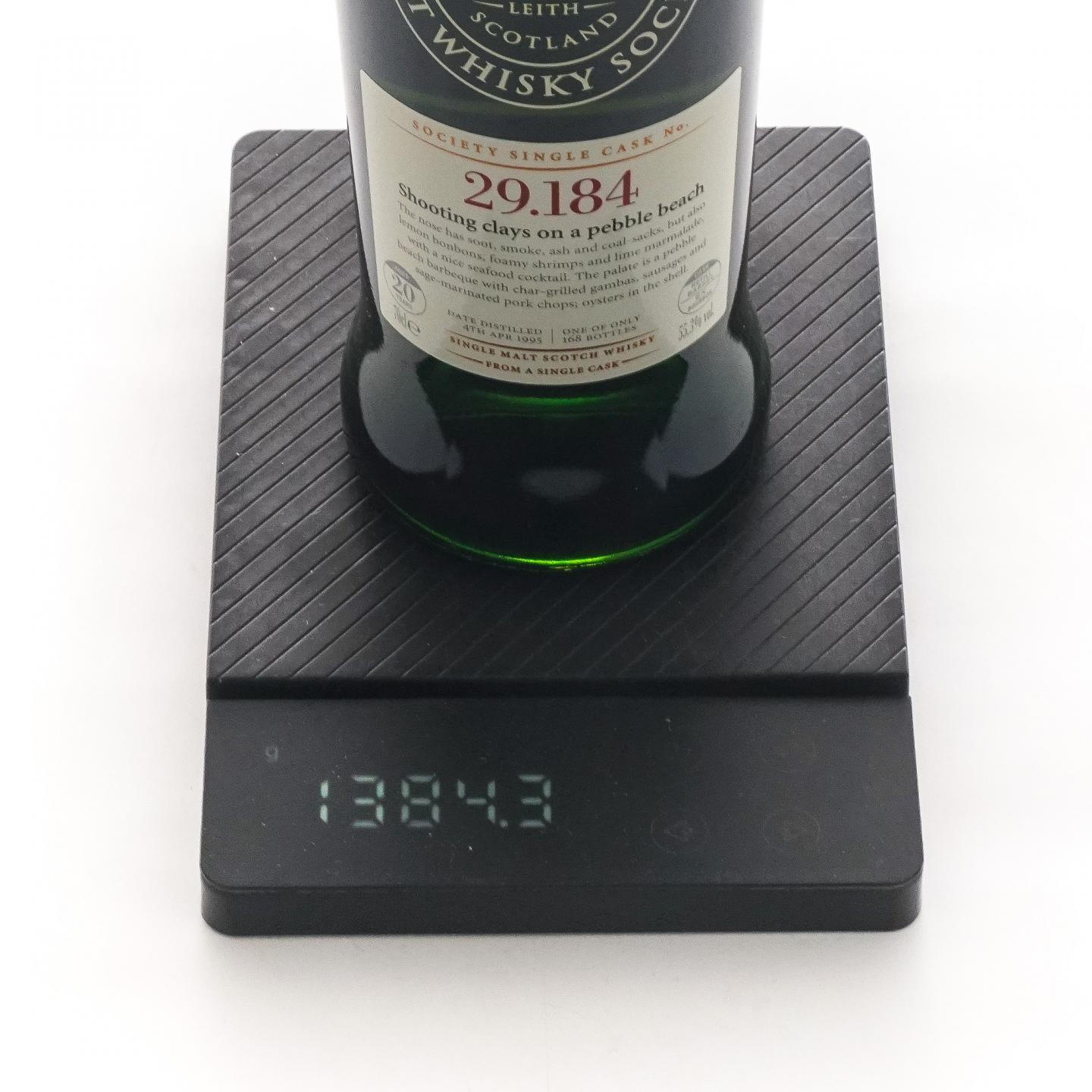 SMWS 29.184 Laphroaig 拉弗格 20年 1995
