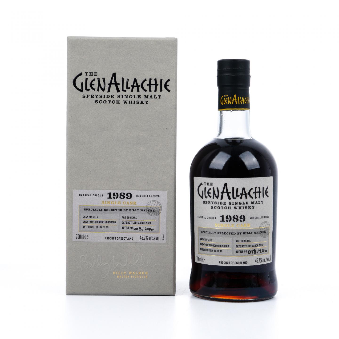 Glenallachie 格兰纳里奇 30年 1989 雪莉单桶#6116 Billy Walker
