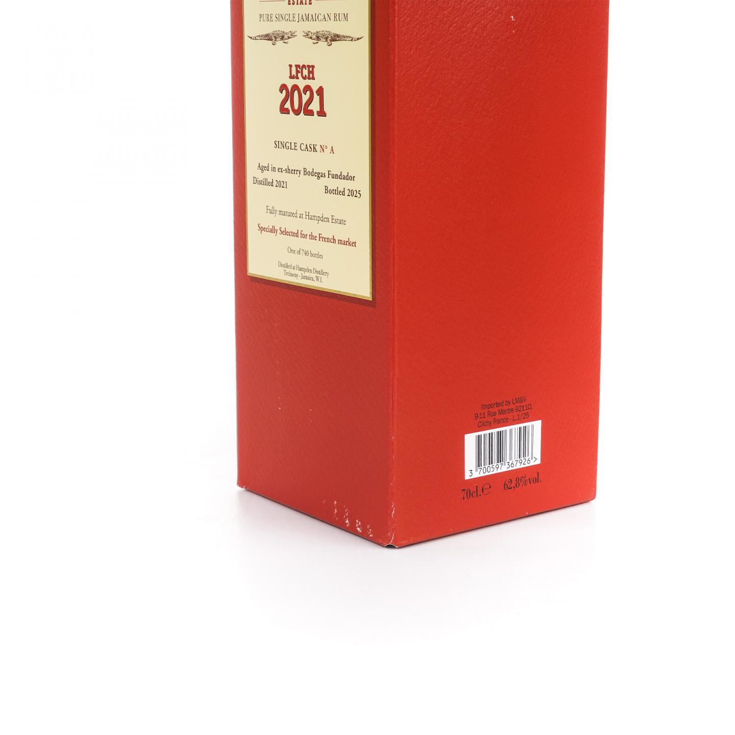 Hampden Estate 汉普登庄园 2021-2025 雪莉单桶