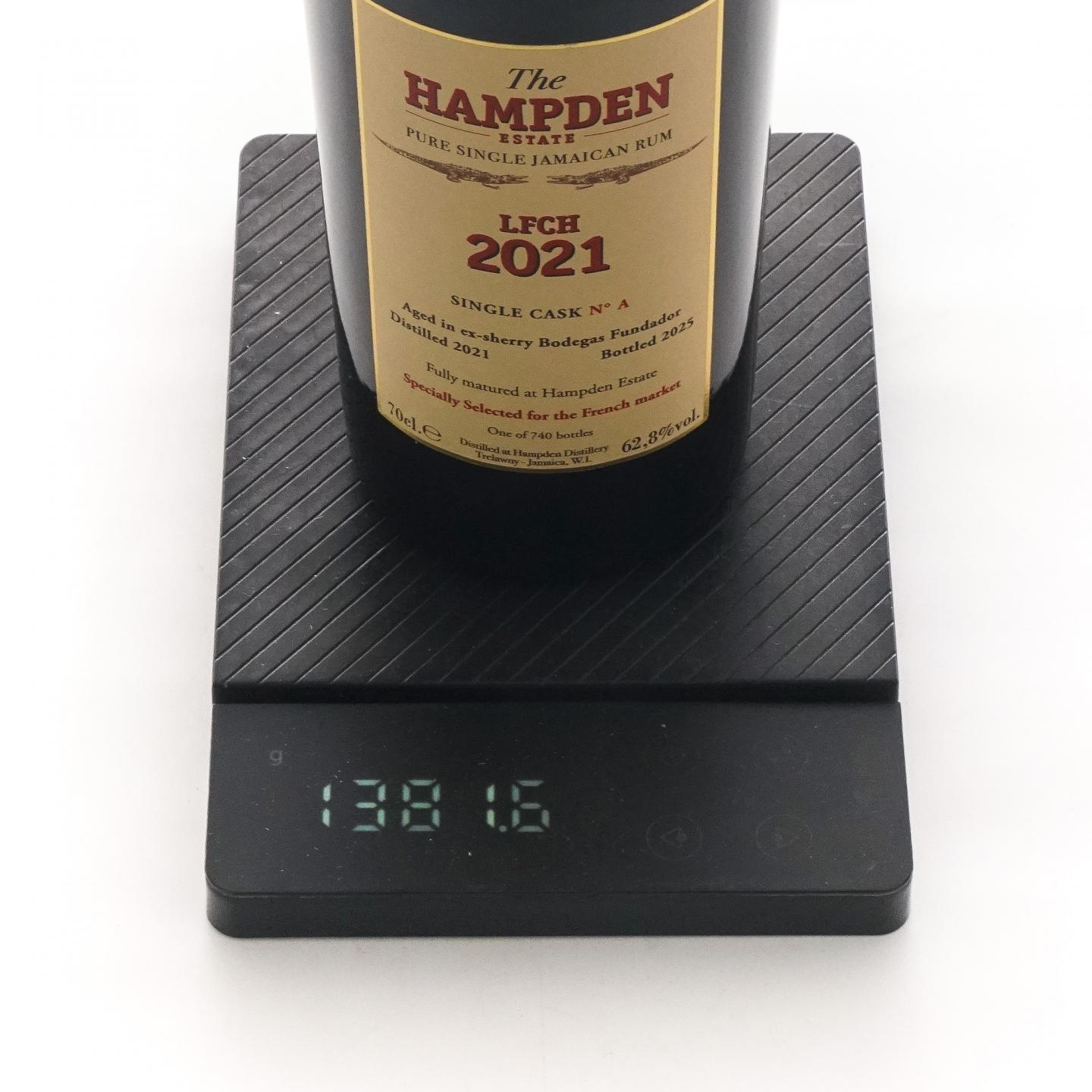 Hampden Estate 汉普登庄园 2021-2025 雪莉单桶