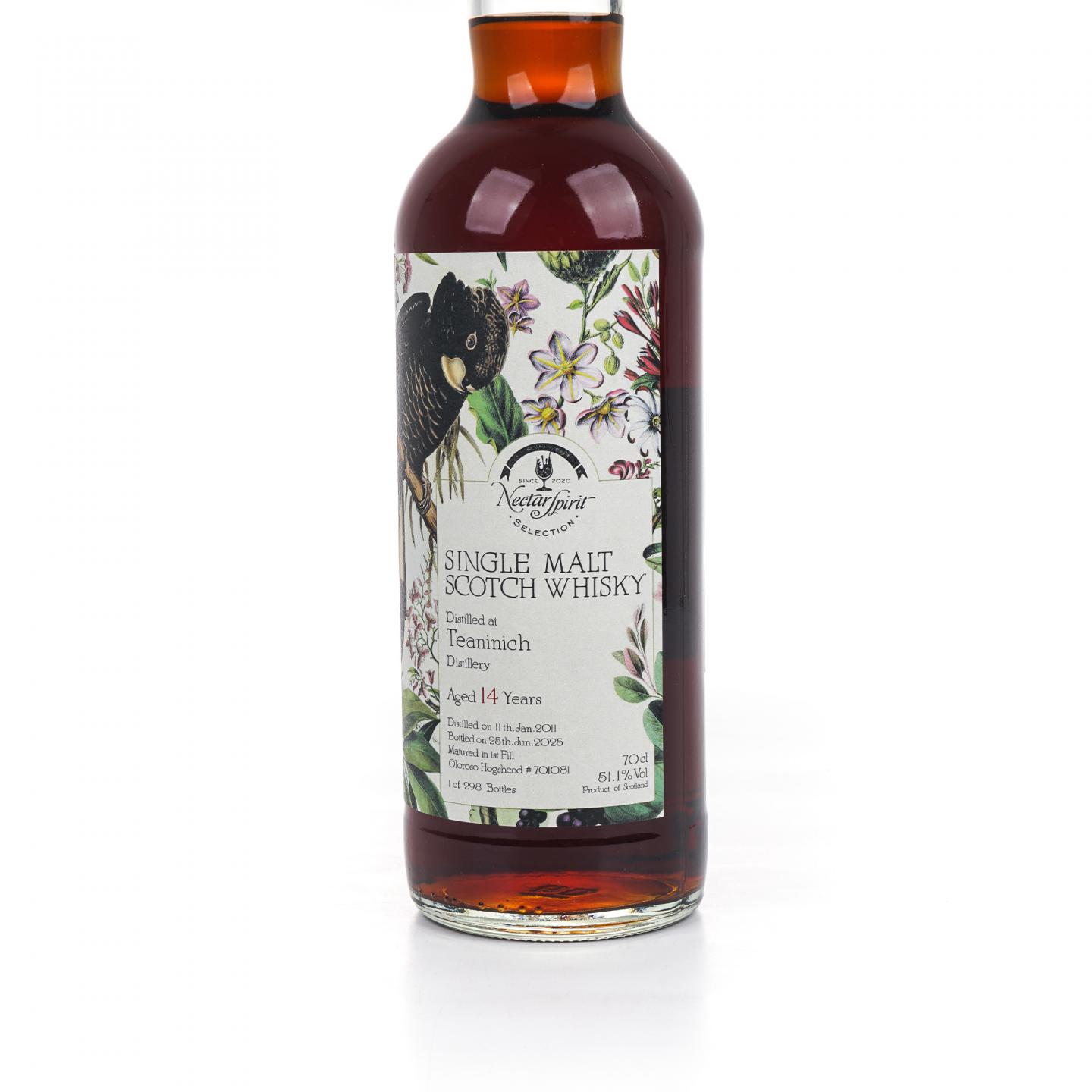 Teaninich 第林可 14年 2011-2025 NSpS 雪莉桶#701081 51.1%Vol.