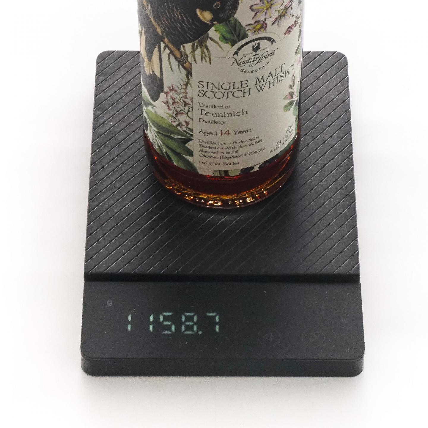 Teaninich 第林可 14年 2011-2025 NSpS 雪莉桶#701081 51.1%Vol.