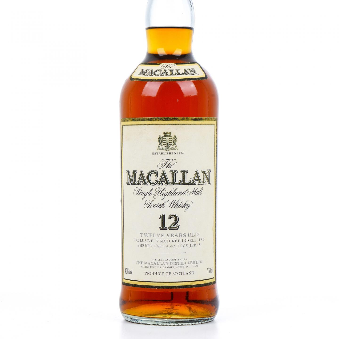 Macallan 麦卡伦 12年 雪莉桶 750ml