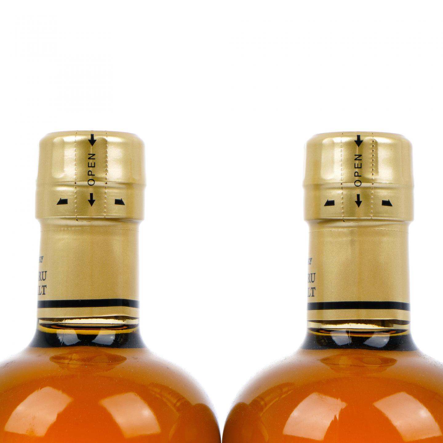 竹鹤 Pure Malt 黑标旧版 2支组*700ml