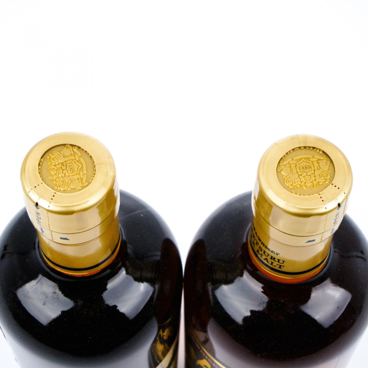 竹鹤 Pure Malt 黑标旧版 2支组*700ml