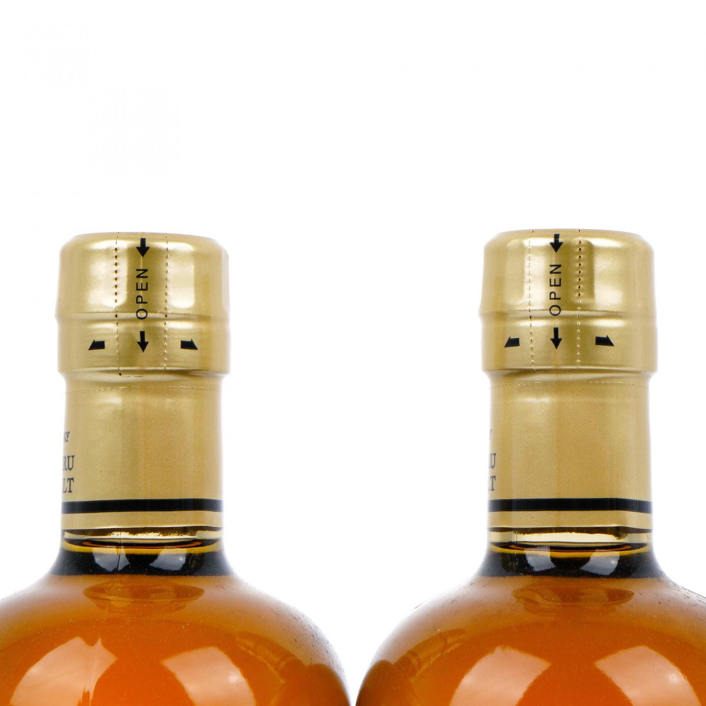 竹鹤 Pure Malt 黑标旧版 700ml*2支组