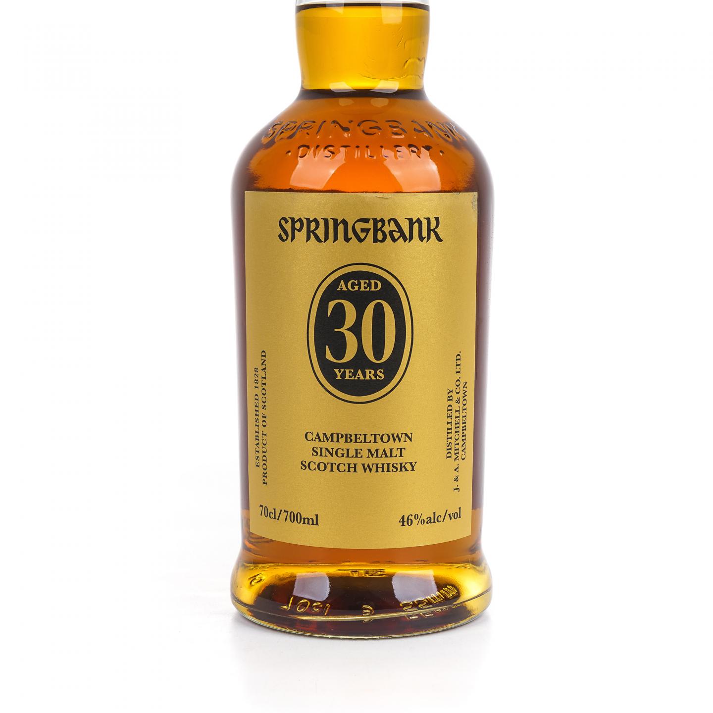 Springbank 云顶 30年 2025 700ml