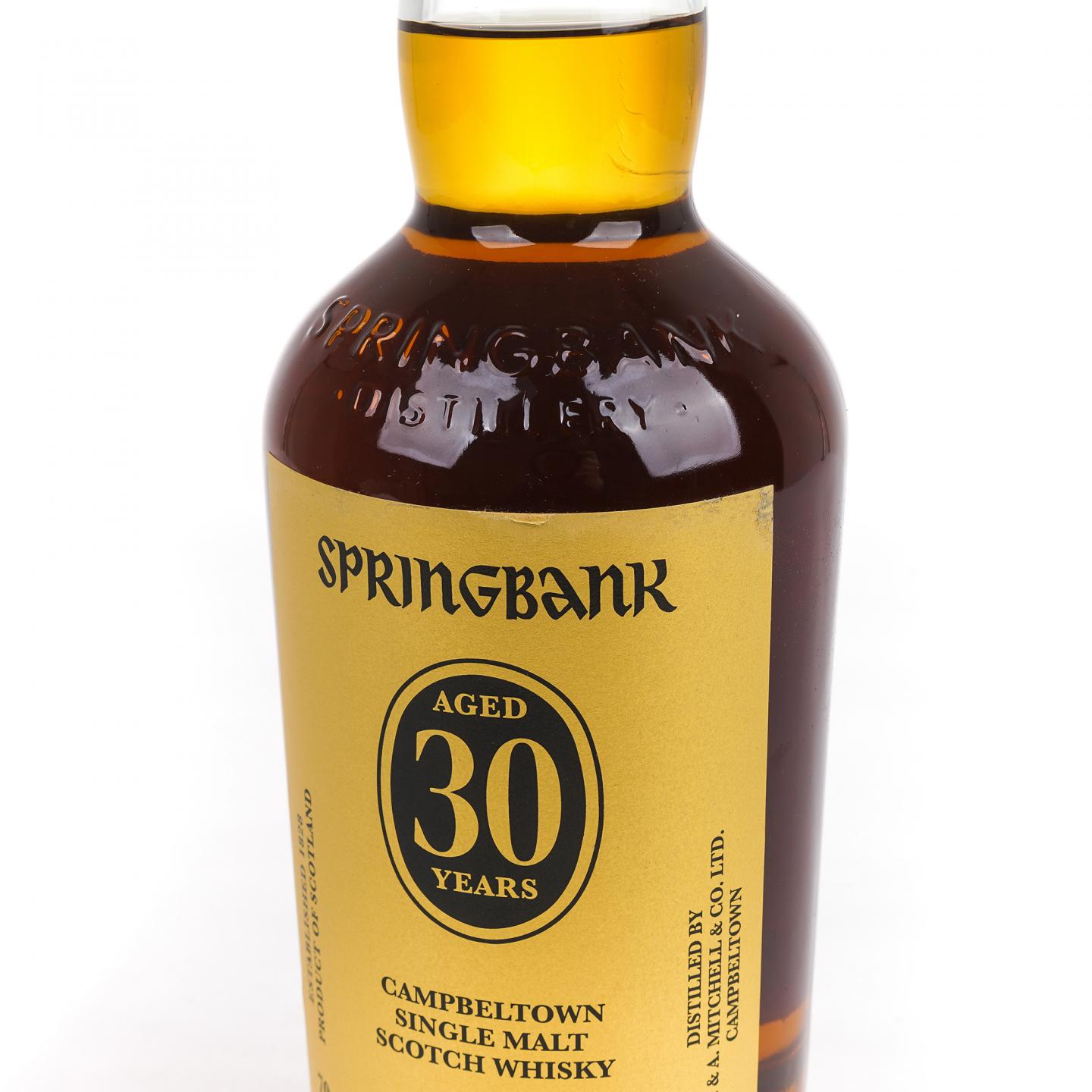 Springbank 云顶 30年 2025 700ml