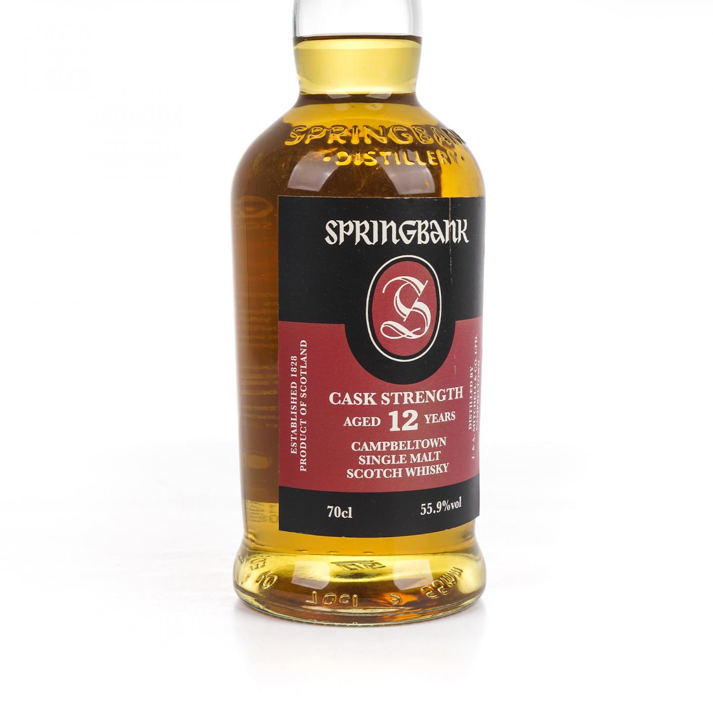 Springbank 云顶 12年 2021 桶强 55.9%Vol. 700ml