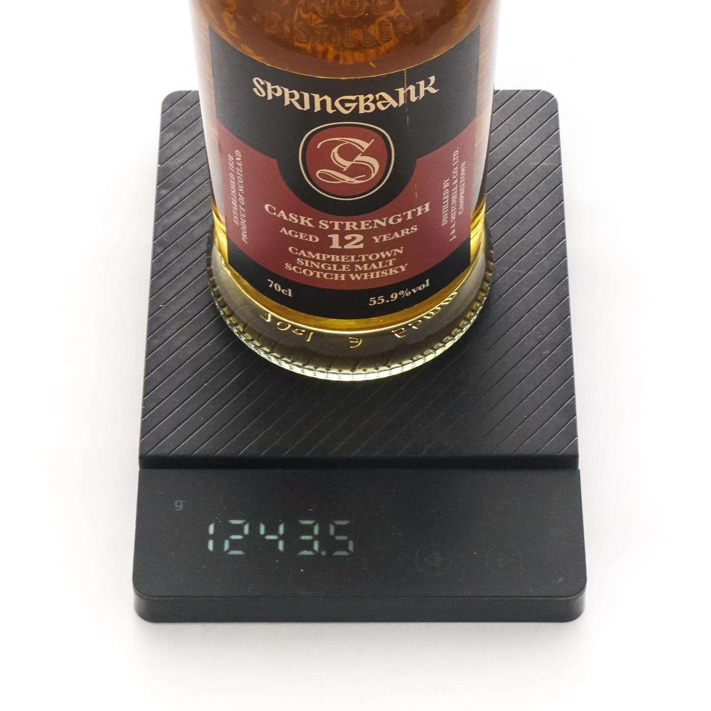 Springbank 云顶 12年 2021 桶强 55.9%Vol. 700ml