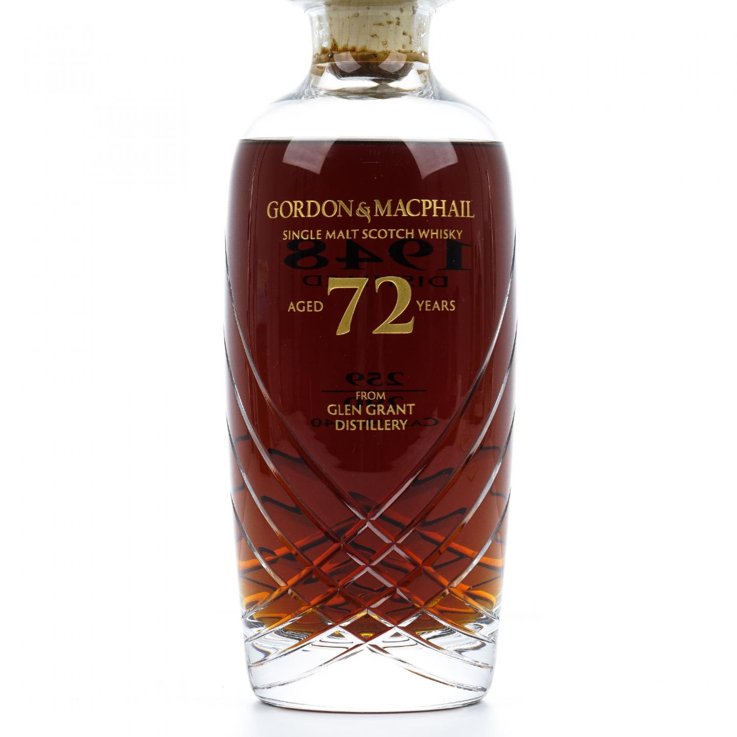 Glen Grant 格兰冠 72年 1948-2020 初填雪莉桶 GM 木盒装