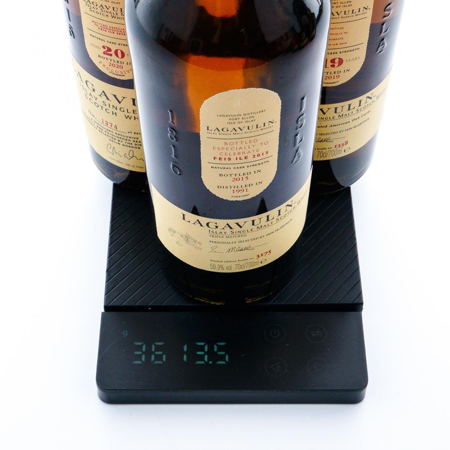 Lagavulin 乐加维林 Feis Ile 2015/2016/2017/2018/2019/2020 6瓶组