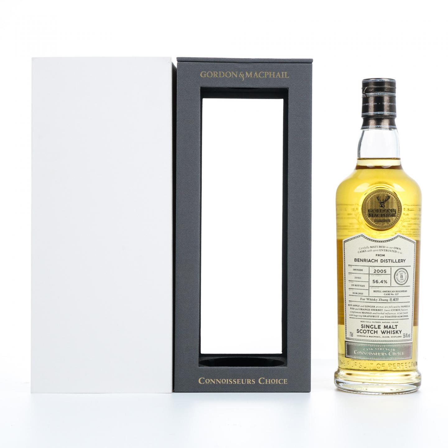 BenRiach 本利亚克 19年 2005-2025 GM 鉴赏家之选