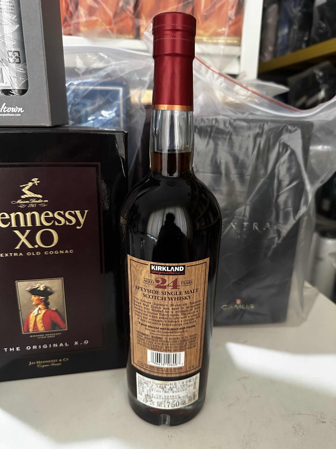 科克兰 斯佩塞24年威士忌 雪莉桶收尾行货